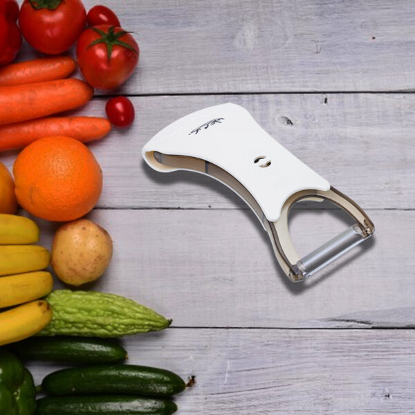 Descascador Duplo De Legumes Plástico Laminas Em Aço Inox - Imagem 5