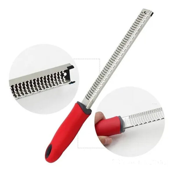 Ralador Zester Inox C/ Cabo Polipropileno - Imagem 2