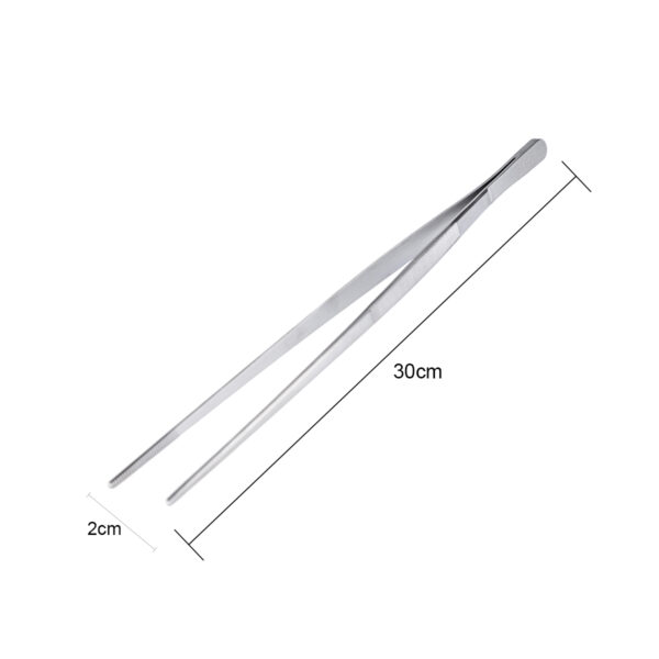 Pinça Culinária Profissional com Serrilha Reta 30cm Aço Inox - Weck - Imagem 3