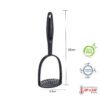 Amassador de Legumes Nylon Preto 26cm WECK - Imagem 3