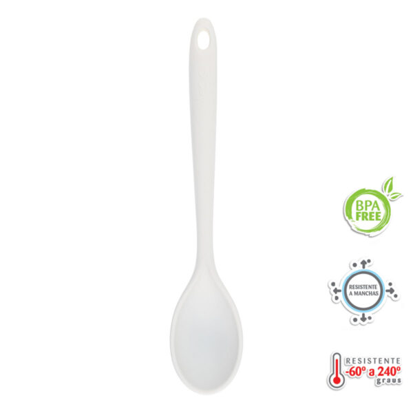 Kit Duas Colheres Profissional 36cm Branca Weck - Image 5