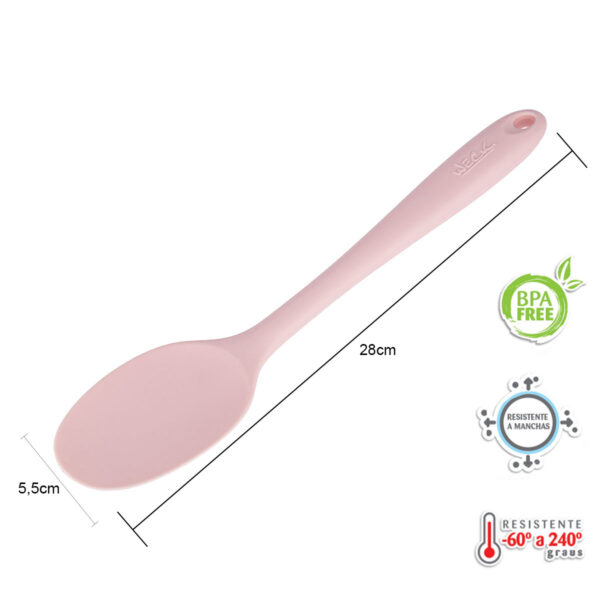Colher Silicone 28cm Rosa 5051 - WECK - Image 5