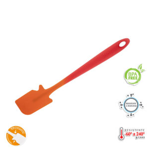 Kit Duas Espátulas Profissional 36cm Vermelha Weck