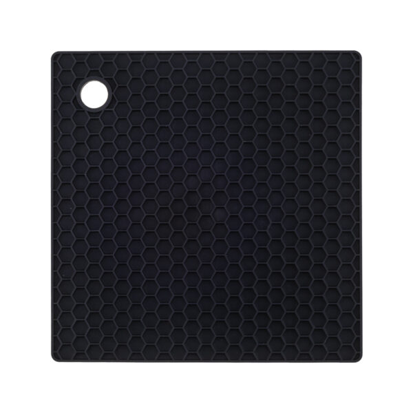 Kit Seis Descanso Quadrado Preto 17cm Weck - Imagem 2