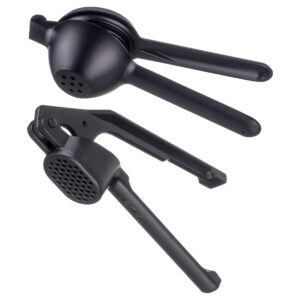 Kit Espremedor de Alho e Limão Preto Weck