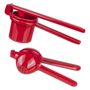 Kit Espremedor de Batata e Limão Vermelho Weck