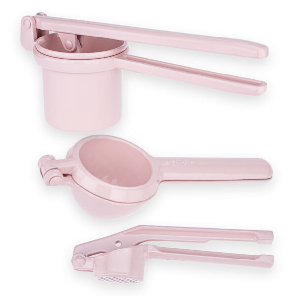 Kit Espremedor de Batata Alho e Limão Rosa Weck - Imagem 8