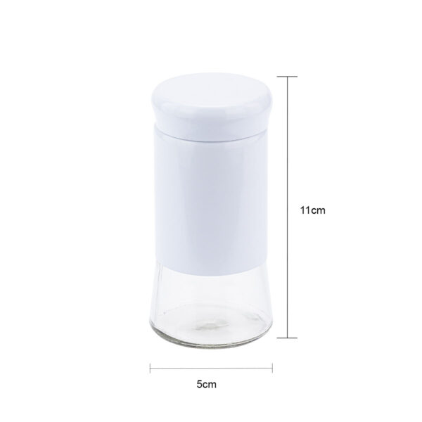 Kit Quatro Porta Condimento e Saleiro Branco com Tampa Weck - Imagem 4
