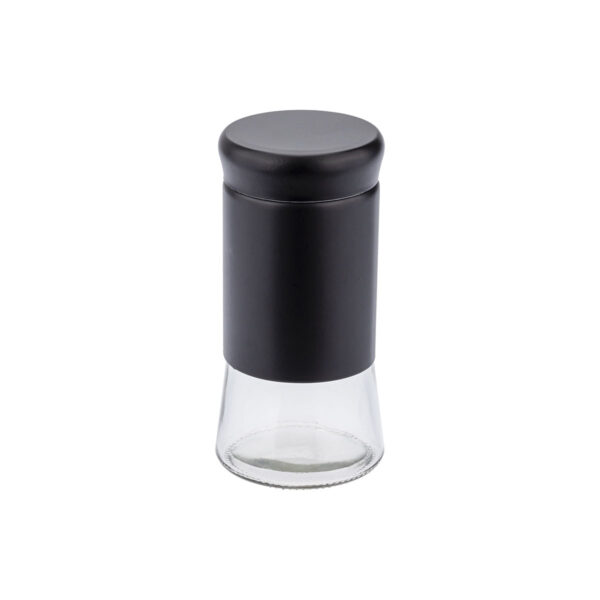 Kit Quatro Porta Condimento e Saleiro Preto com Tampa Weck - Imagem 2