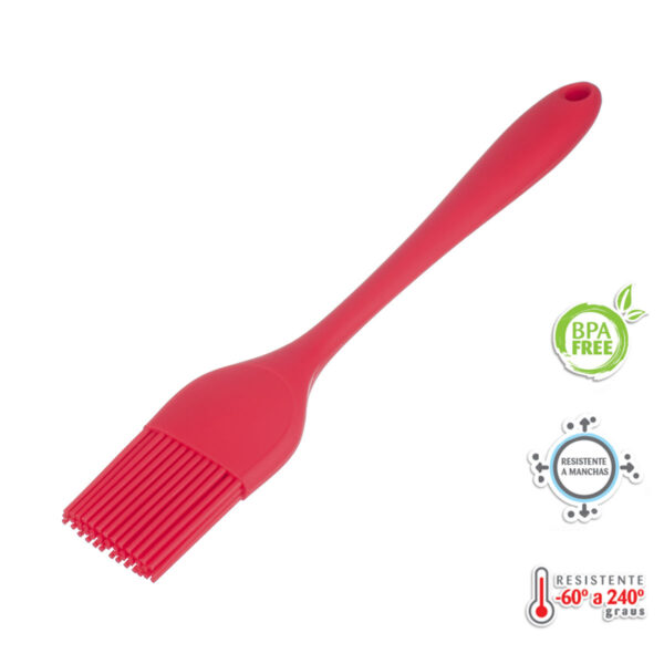 Kit Confeiteiro Completo Espatula e Batedor Vermelho Weck - Imagem 2