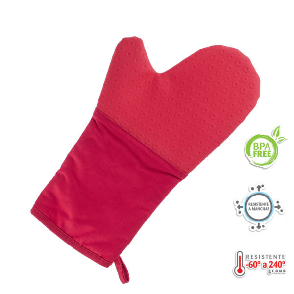 Kit Confeiteiro Completo Espatula e Batedor Vermelho Weck - Imagem 7