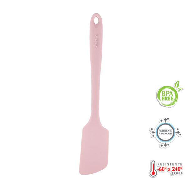 Kit Duas Espátulas Retas Rosa Weck - Imagem 3