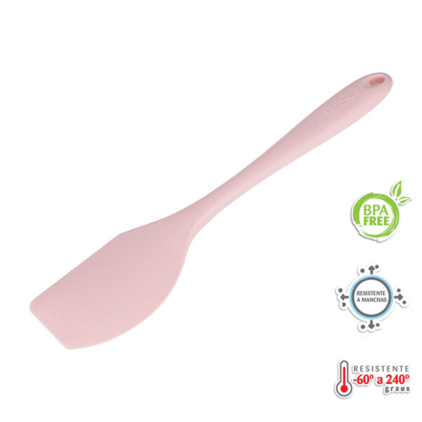 Kit Duas Espátulas Arredondadas Rosa Weck - Imagem 5