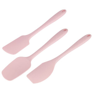Kit de Espatulas de Silicone Rosa Weck