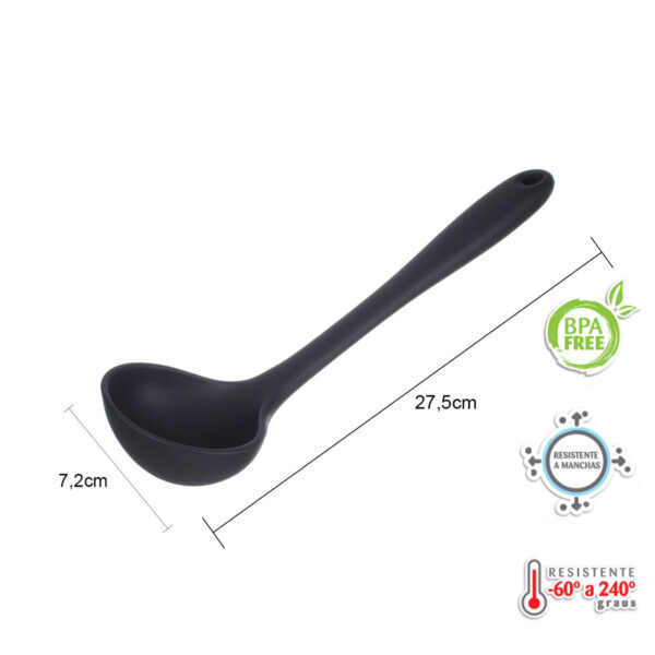 Concha Silicone 27cm Preto - Image 2