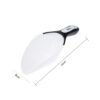 Concha/pá Para Mantimentos/gelo Plástico Branco 22cm - Imagem 3