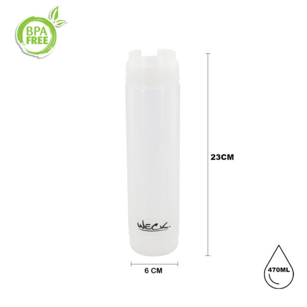 Kit 3 bisnagas Invertida 470ml - Imagem 2