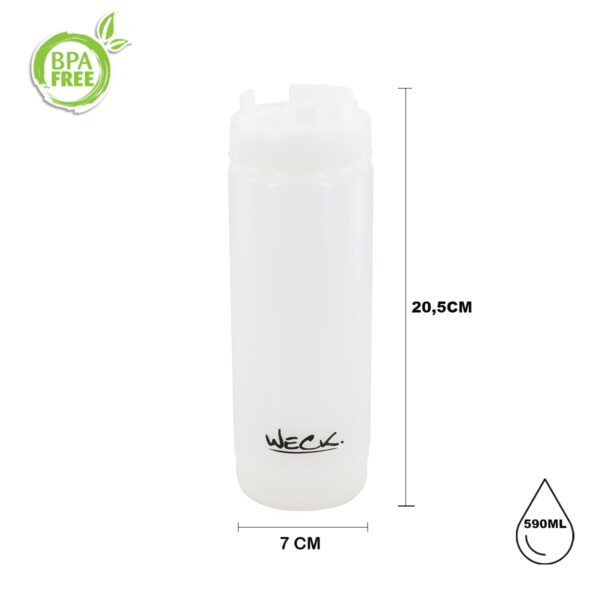 Kit 3 bisnagas Invertida 590ml - Imagem 3