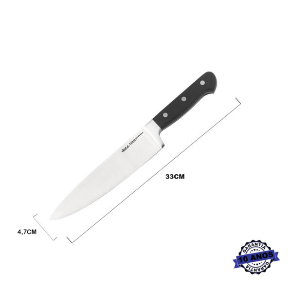 Kit Faca do Chefe com Chaira - Imagem 3
