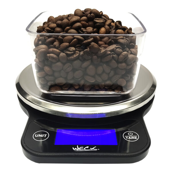 Balança Digital Alta Precisão 6kg / 1gr c/ Base Inox 19cm  Weck - Image 4
