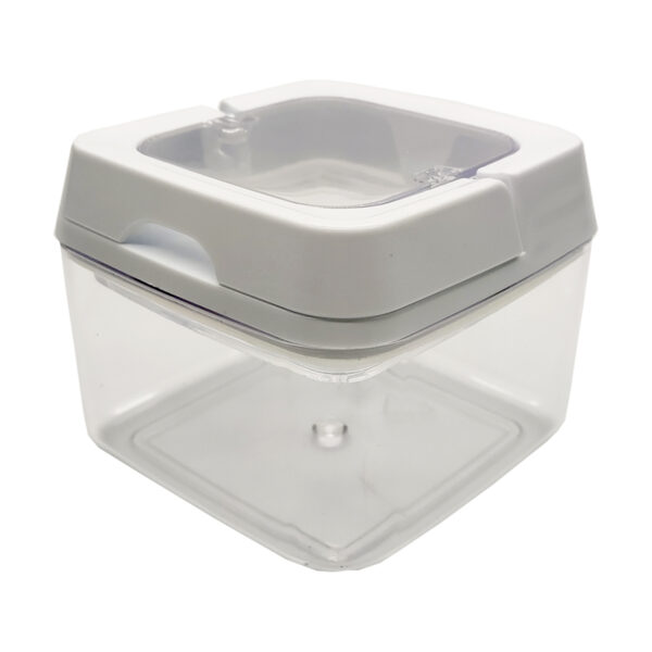 Pote de Acrílico Hermético Weck Quadrado Tampa 500ml Branco - Image 6