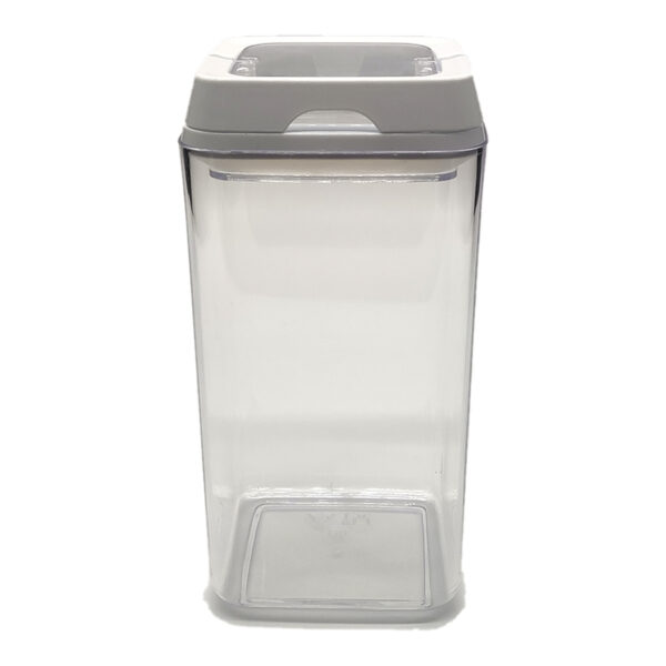 Pote de Acrílico Hermético Weck Quadrado Tampa 1,5Lt Branco - Imagem 4