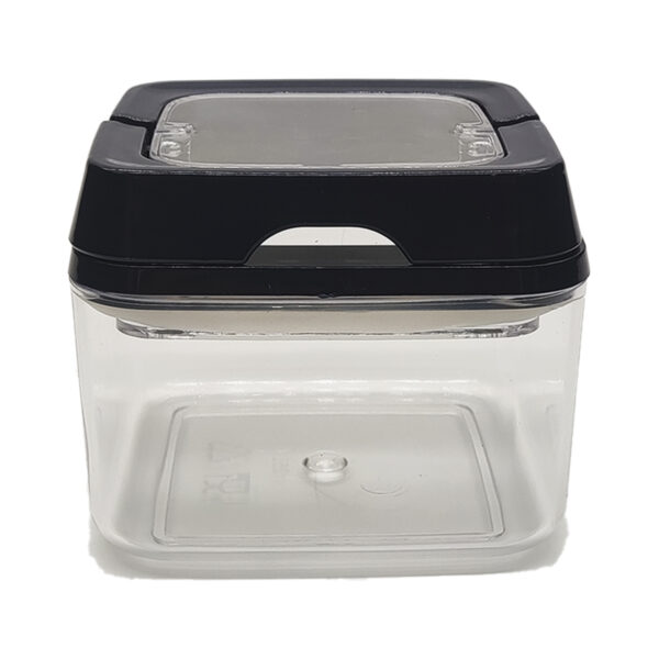 Pote de Acrílico Hermético Weck Quadrado Tampa 500ml Azul - Imagem 5