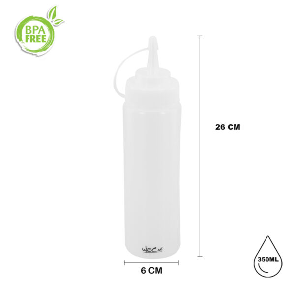 Bisnaga Flexível Profissional de 350ml Weck - Imagem 2