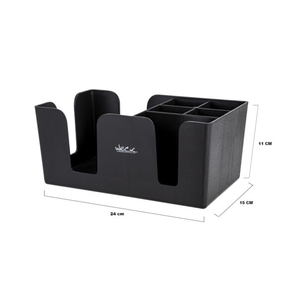 Organizador de Mesa e Bar Profissional 24 x 15 x 11cm Weck - Imagem 5
