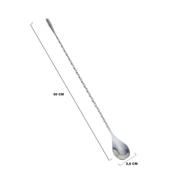 Colher Bailarina em Aço Inox de Coquetel e Gin 30cm Weck - Image 4