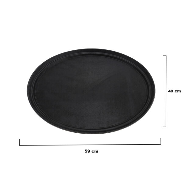 Bandeja Oval Antiderrapante 59x49cm - Image 5
