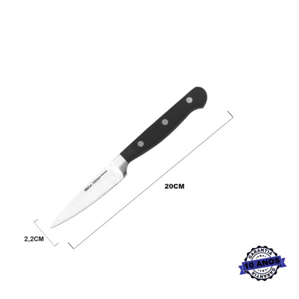 Faca Profissional Legumes e Frutas Forjada Weck de 3,5" Inox WECK - Imagem 5