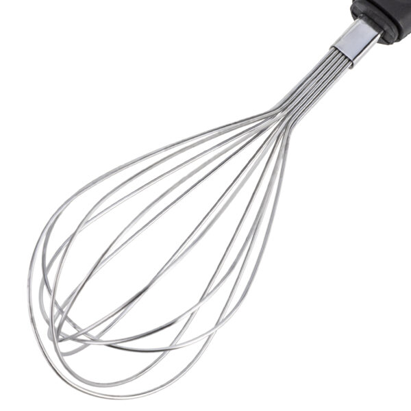 Batedor Fouet Fios de Aço Inox 28cm cabo Preto WECK - Image 2