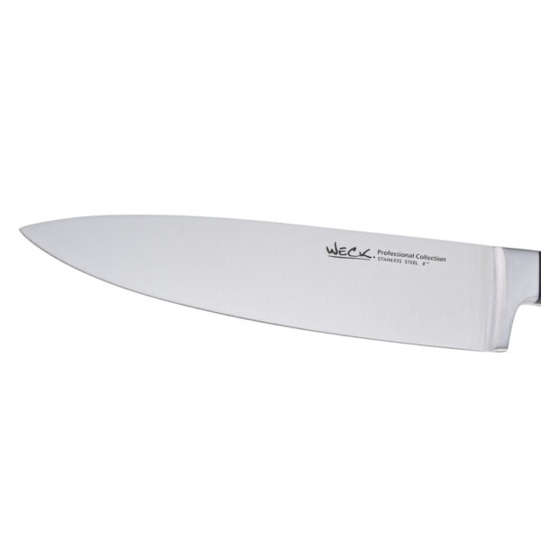 Faca Profissional Chef Forjada Weck de 8" Inox - Imagem 2