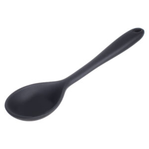 Colher Funda Silicone 28cm Preto