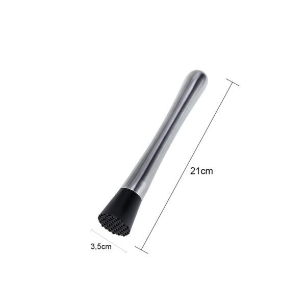 Kit Coqueteleira e Socador de Aço Inox Weck - Imagem 3
