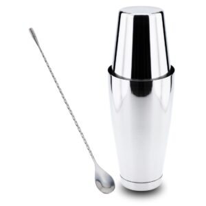 Kit Coqueteleira e Colher Bailarina 30cm Drinks e Bebidas Weck