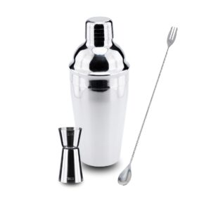 Kit Coqueteleira Dosador e Colher Bailarina com Garfo Weck