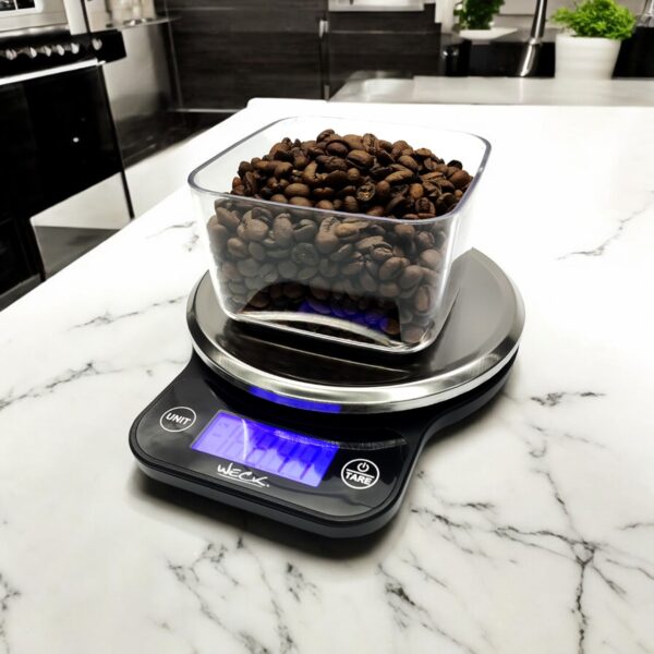 Balança Digital Alta Precisão 6kg / 1gr c/ Base Inox 19cm  Weck - Image 5