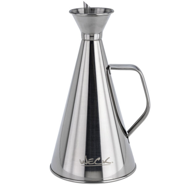Kit Dois Galheteiros com Bico em Aço Inox de 250ml e 500ml - Image 2