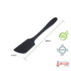 Kit Espátulas e Colher Profissional Weck 36cm Preto - Imagem 9