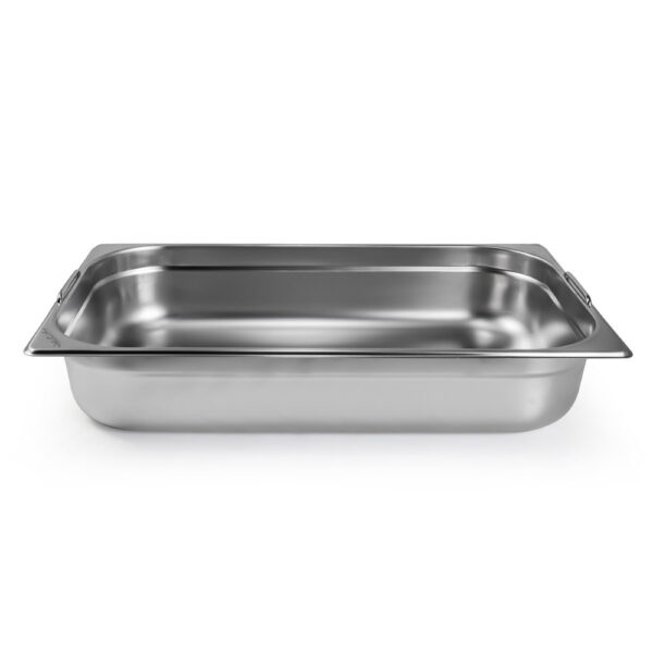 Cuba Gastronomica Padrão Gn 1/1 100mm Aço Inox c/ Alça Weck - Imagem 2