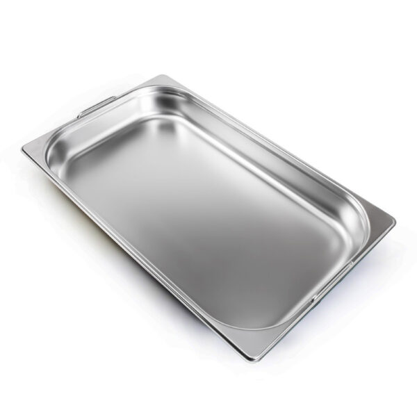 Cuba Gastronomica Padrão Gn 1/1 65mm Aço Inox c/ Alça Weck - Imagem 3