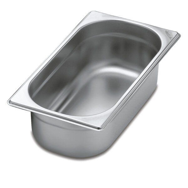 Cuba Gastronomica Padrão Gn 1/3 100mm Aço Inox Weck